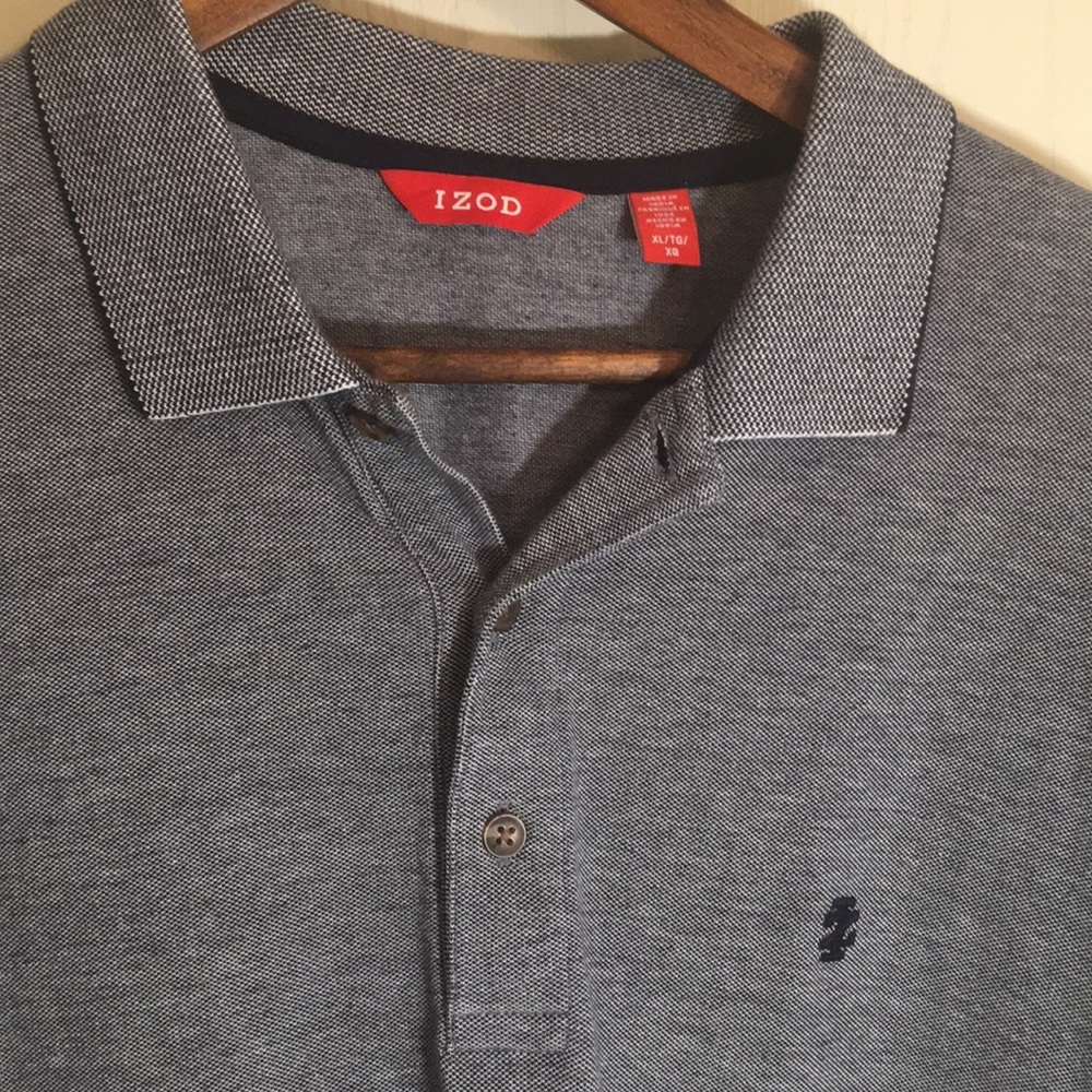 Izod grey collared shirt